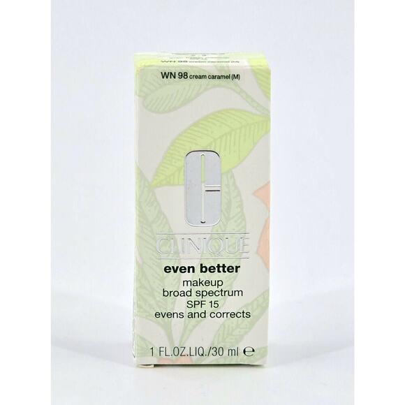 Clinique Even Better Makeup Cream Caramel Evens Skin Tone Foundation 1oz - Picture 7 of 13